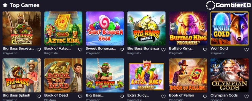 Top Games at Europa777 Casino