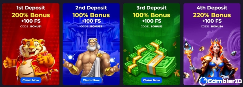 Europa777 Casino Welcome Bonuses