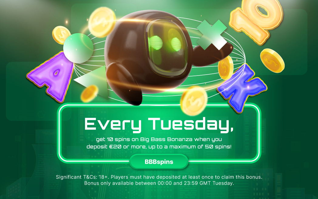 Tuesdays Bonus at GreenPlay Casino