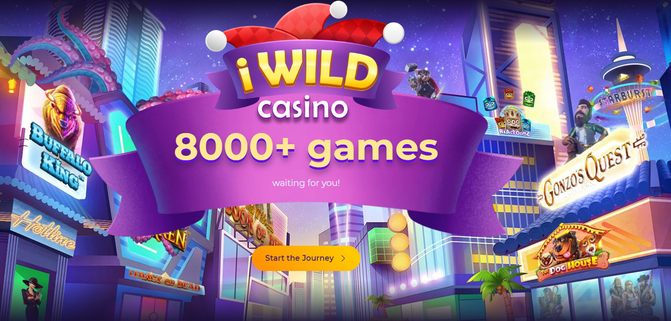 8000+ games at iWild Casino