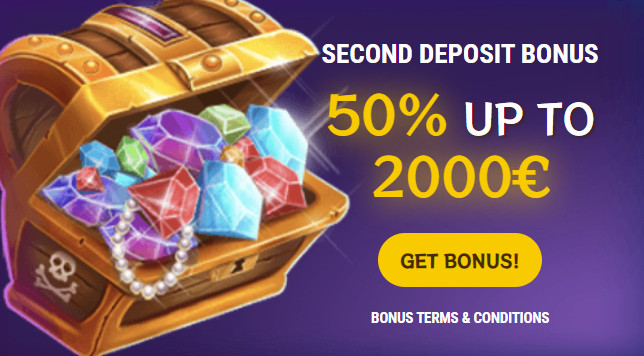 Second deposit bonus