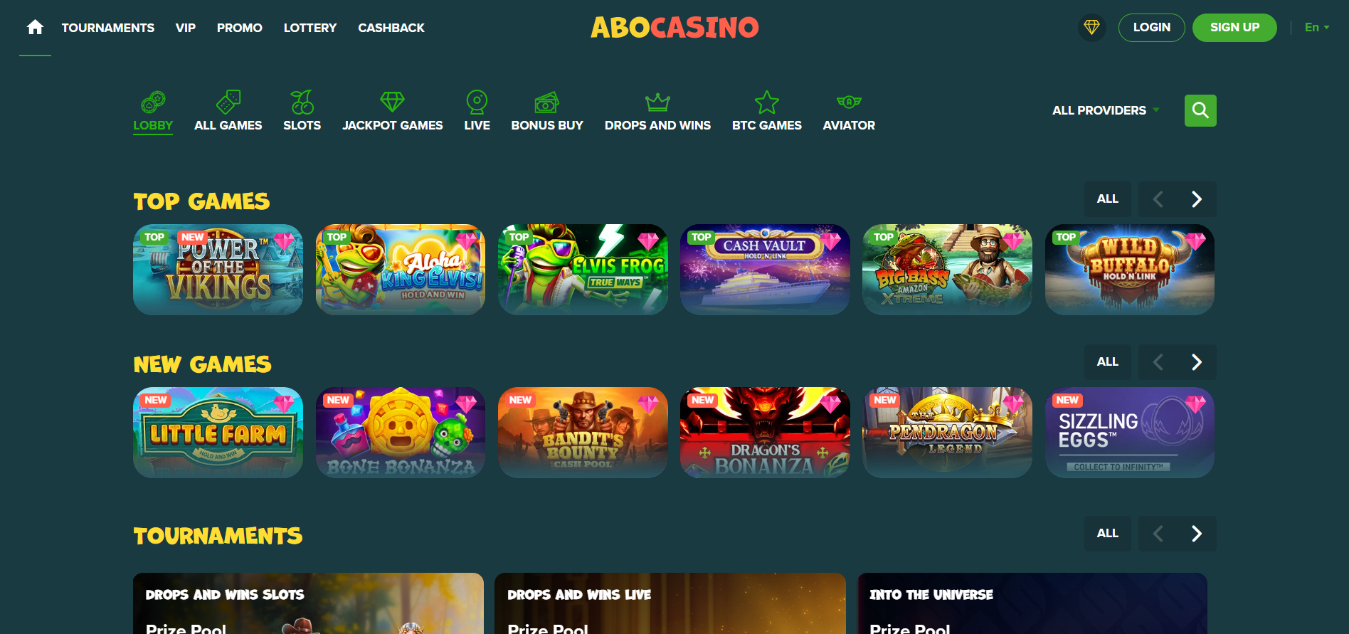 Lobby Abo Casino