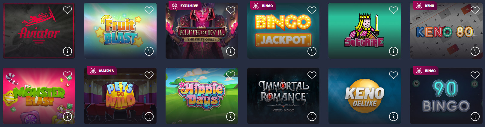 Special Games Section at Lottoland Casino