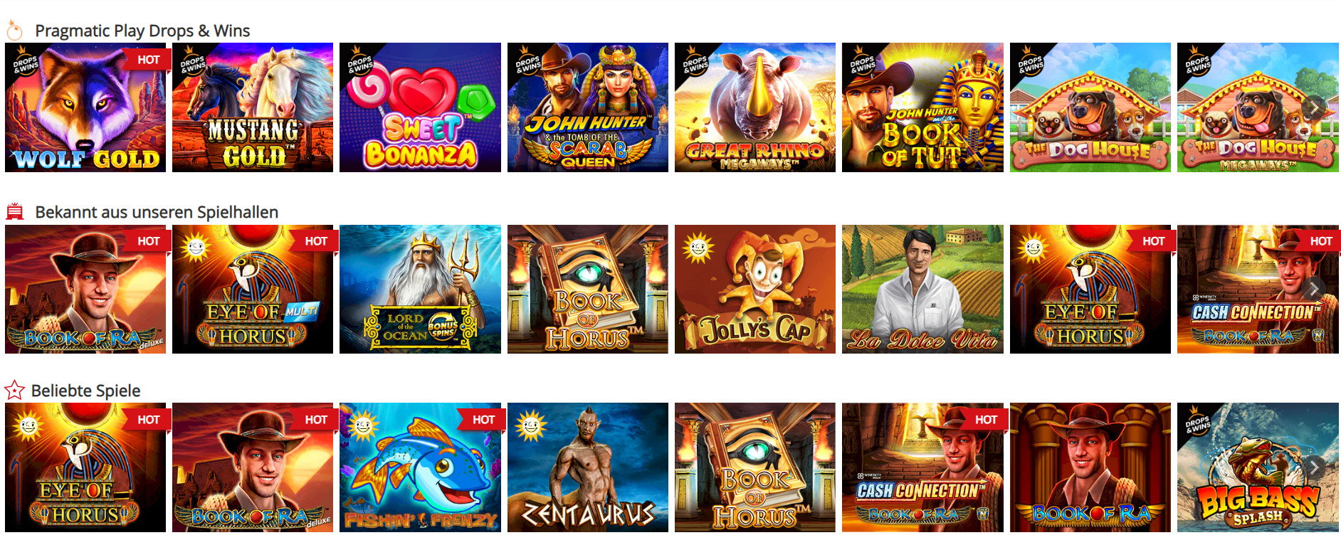 Slot Games Screenshot