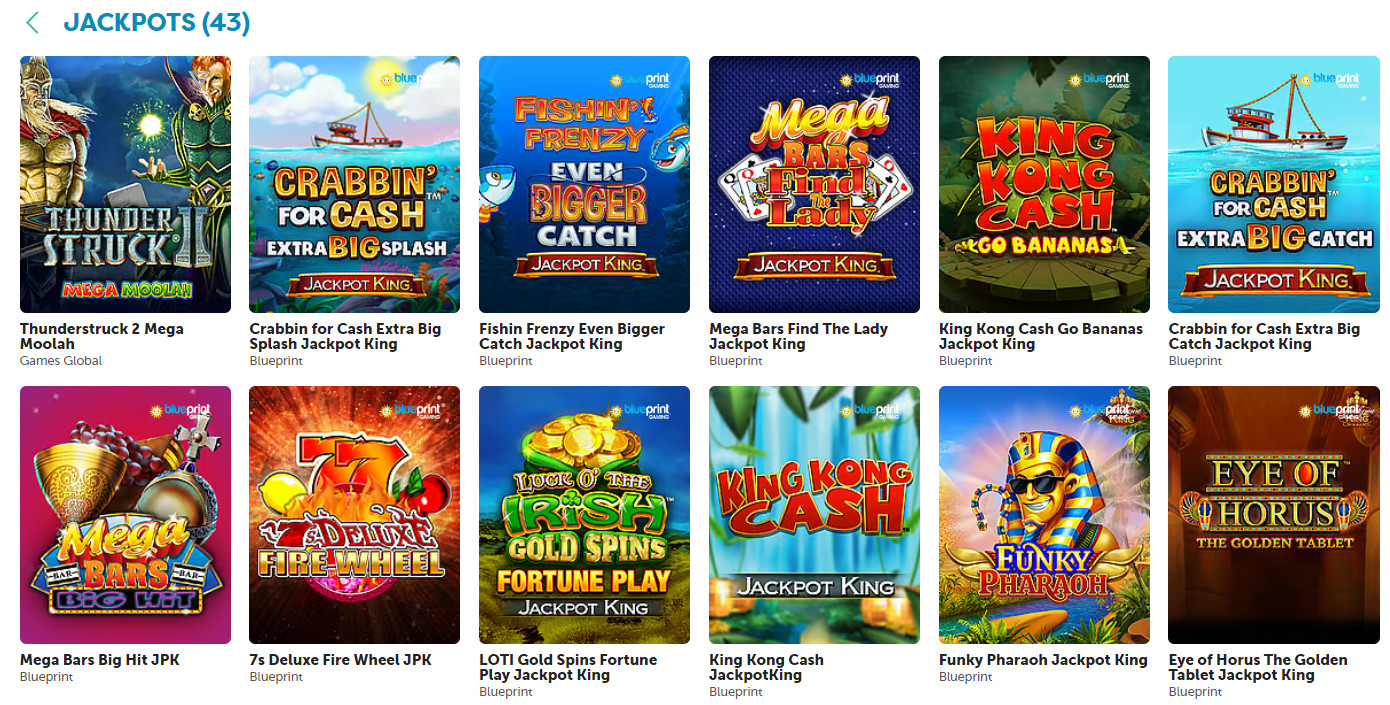 Special Games Section at PlayFrank Casino
