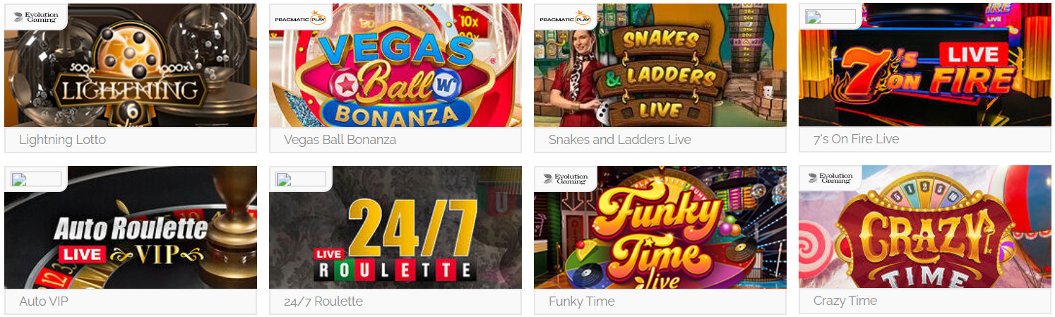 Live Dealer Section at Playzee Casino 