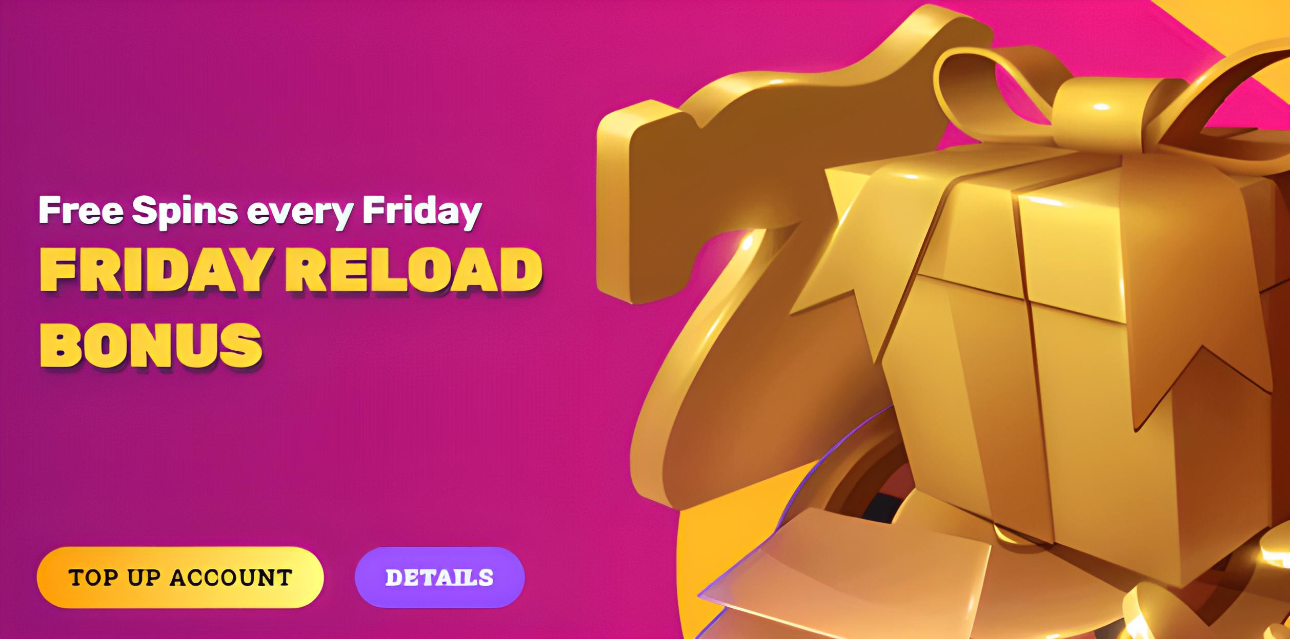 Friday Reload Bonus at RocketPlay Casino