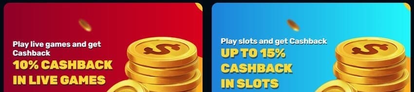 Cashback Bonus at RocketPlay Casino