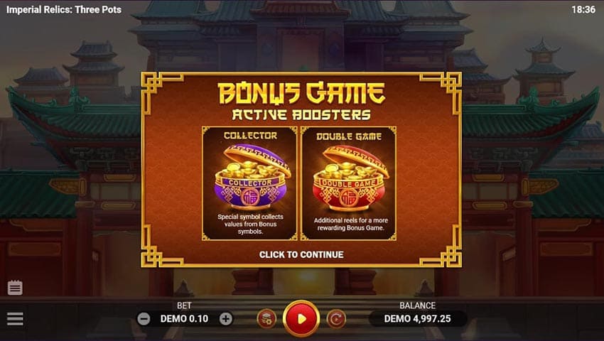 Booster gained through spins