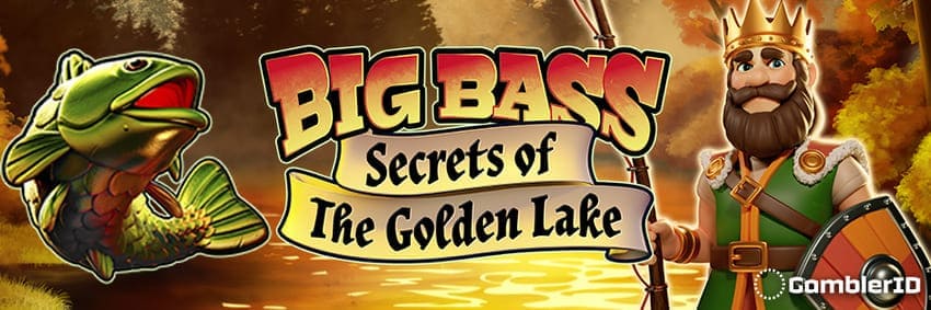 Big Bass Secrets of the Golden lake Slot Banner
