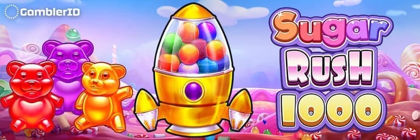 Sugar Rush 1000 Slot Banner