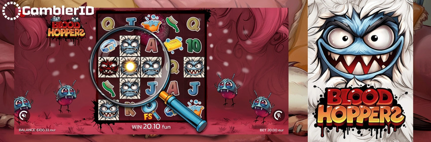 Blood Hoppers - RTP 96.05% / High Volatility / Max Win 25,000x