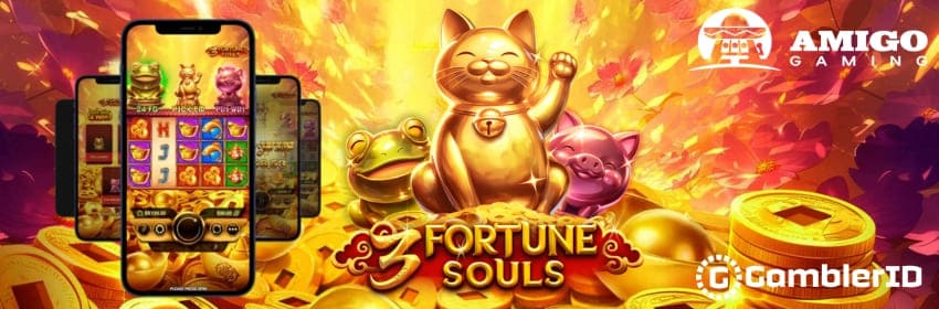 3 Fortune Souls Slot Banner