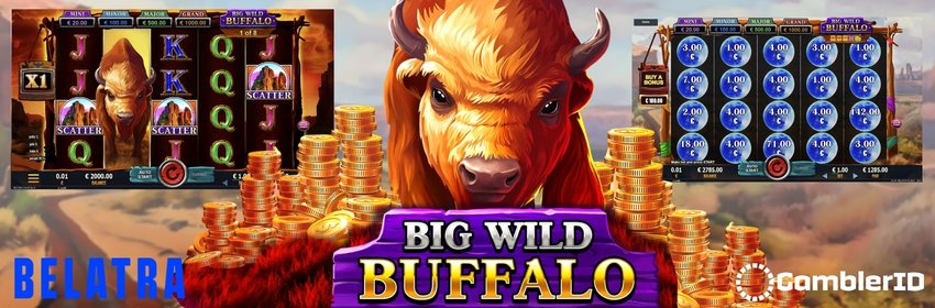 Big Wild Buffalo Slot Banner
