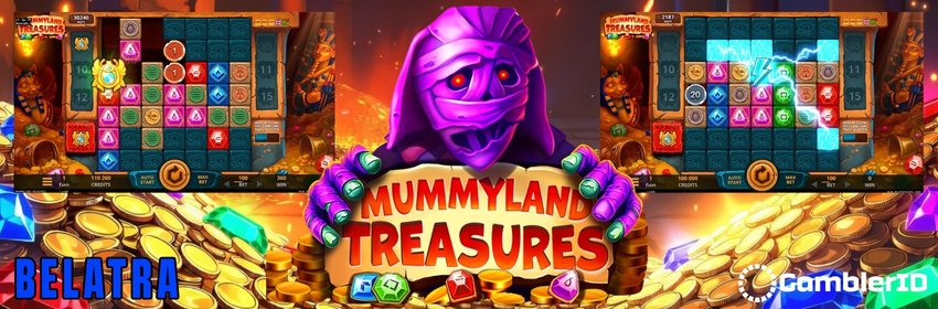 Mummyland Treasures Slot Banner