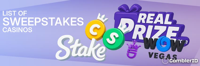 List of Sweepstakes Casinos