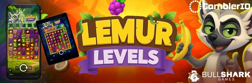 Lemur Levels Slot Banner