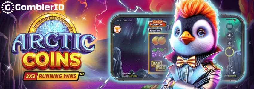 Arctic Coins Slot Banner