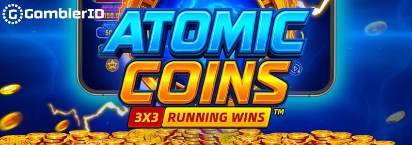 Atomic Coins Slot Banner