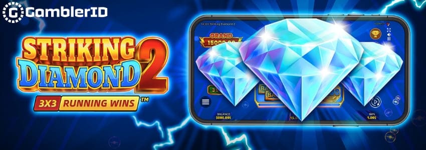 Striking Diamond 2 Slot Banner
