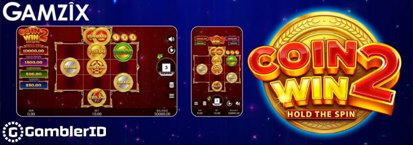 Coin Win 2: Hold the Spin Slot Banner
