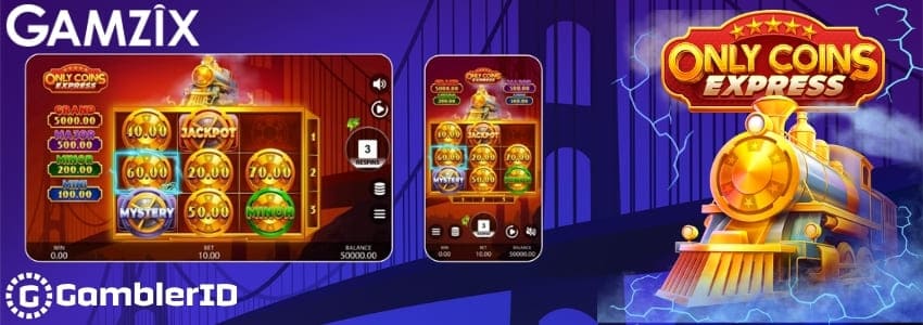 Only Coins Express Slot Banner