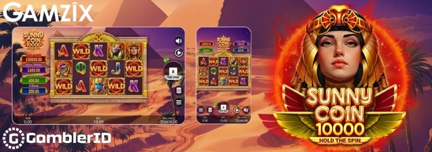 Sunny Coin 10000: Hold The Spin Slot Banner