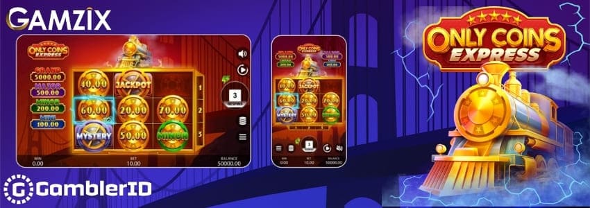 Only Coins Express Slot Banner