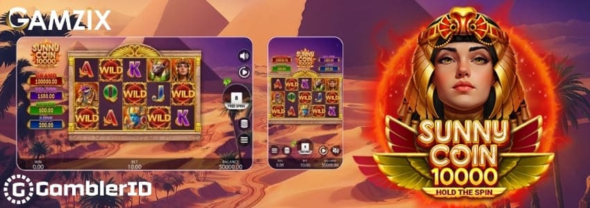 Sunny Coin 10000: Hold The Spin Slot Banner