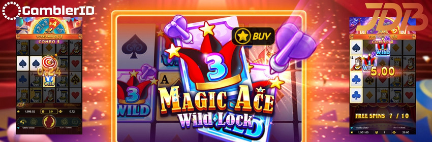 Magic Ace WILD LOCK Slot Banner