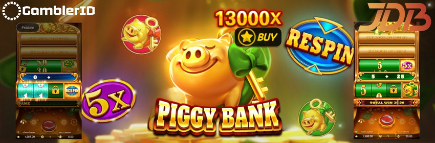 Piggy Bank Slot Banner