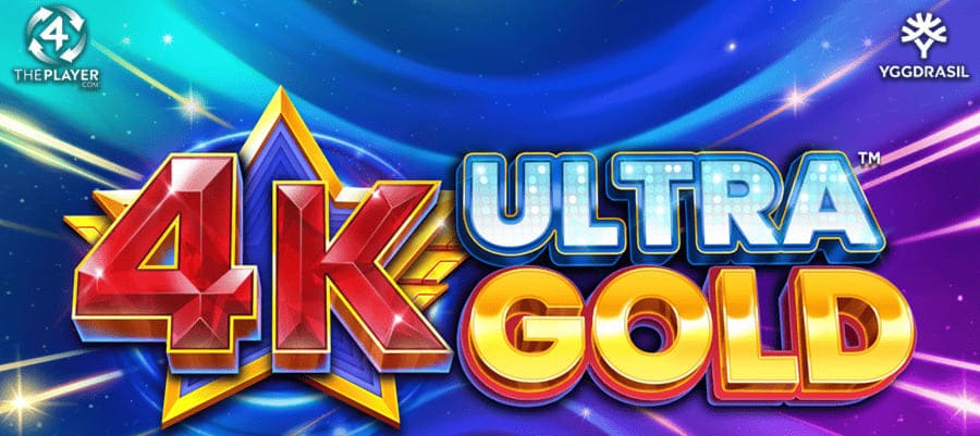 4k Ultra Gold Slot Banner