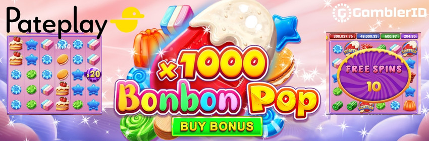 Bonbon Pop x1000 - Pay Anywhere, cascading wins, x5000 max multiplier