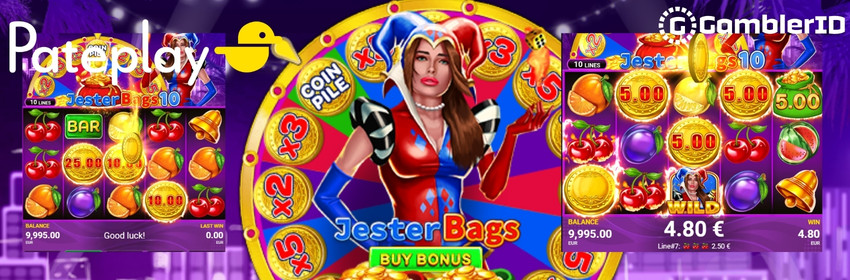 Jester Bags 10 - Coin Pile respins with x2/x3/x5 Wheel multipliers