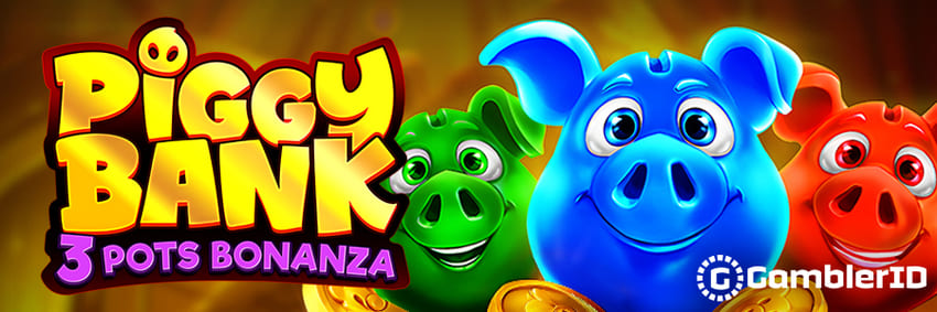 Piggy Bank: 3 Pots Bonanza Slot Banner
