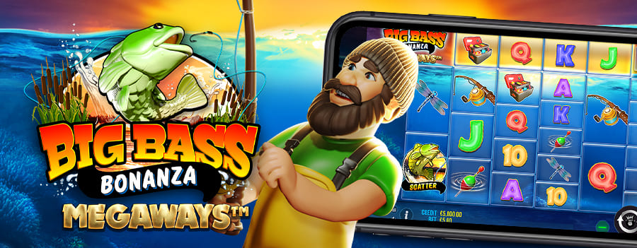 Big Bass Bonanza Megaways Slot - Banner