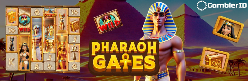 Pharaoh Gates Slot Banner