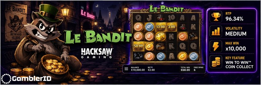 Le Bandit Slot Banner
