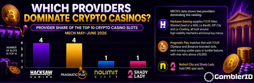 Which Providers Dominate Crypto Casinos?
