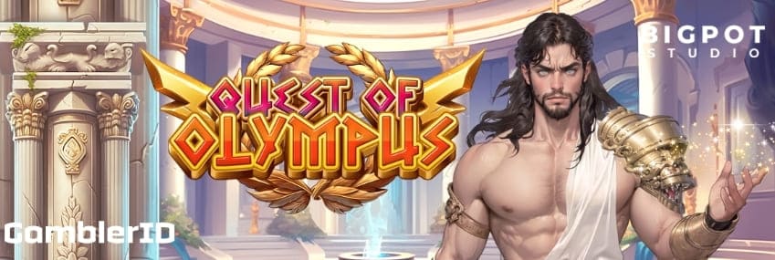 Quests of Olympus Slot Banner