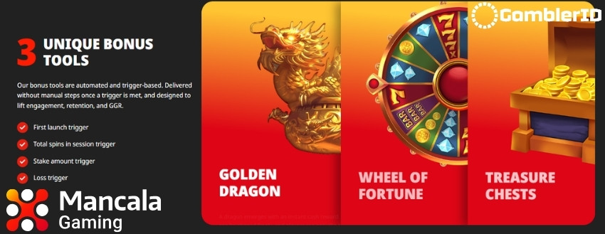 3 Unique Bonus Tools from Mancala Gaming