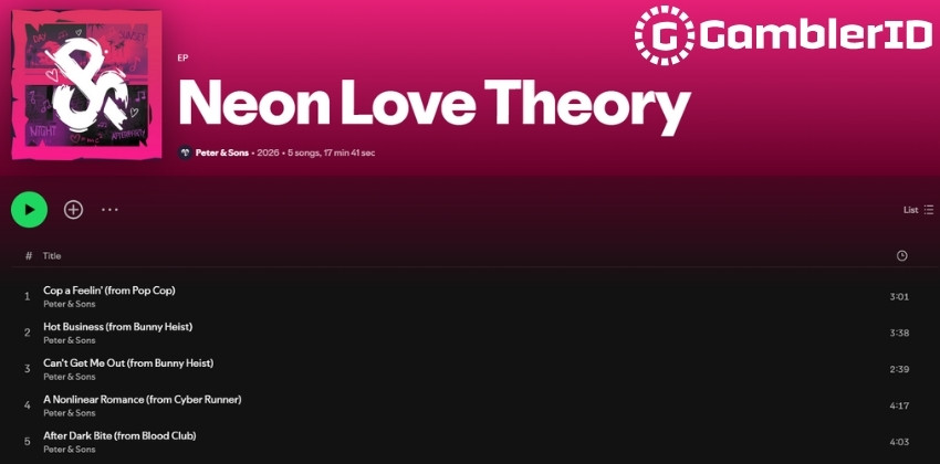 Neon Love Theory now streaming on Spotify