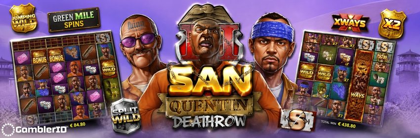 San Quentin 2: Death Row slot by Nolimit City with Razor Split, xWays and 200,000x max win potential