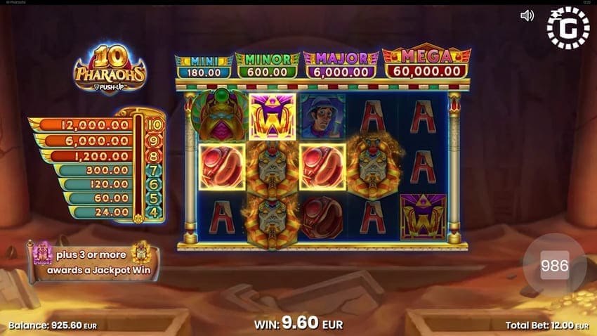 Free Demo - 10 Pharaohs Slot