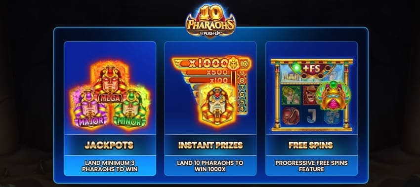 Intro - 10 Pharaohs Slot