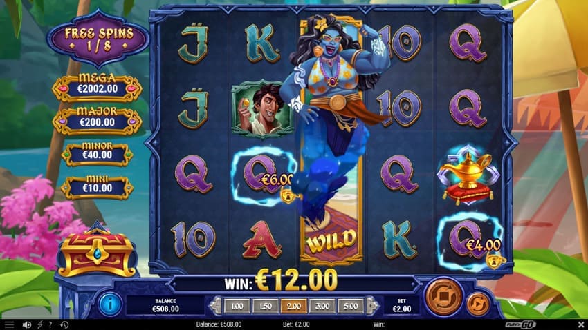 Free Spins - 1001 Mystery Genie Fortunes