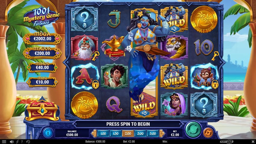Base Game - 1001 Mystery Genie Fortunes