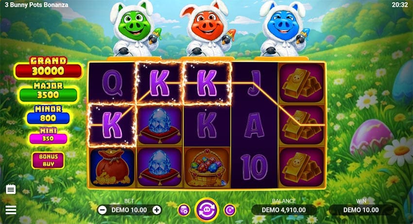 3 Bunny Pots Bonanza - Base Game