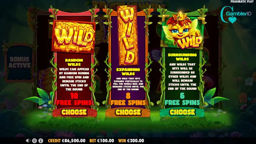 3 Buzzing Wilds - Pick Bonus