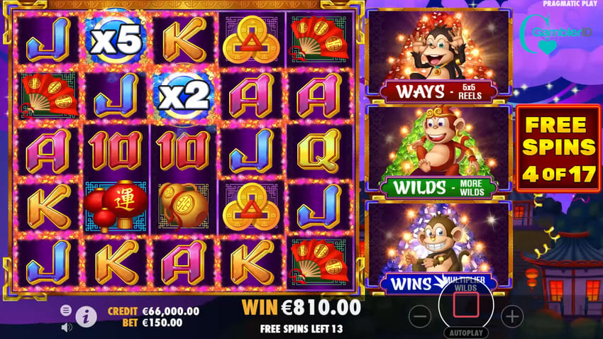 3 Dancing Monkeys - Free Spins